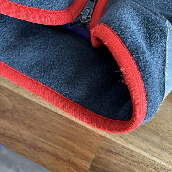 Vintage Patagonia Synchilla Marsupial Half Zip Pullover Kids L 12 School Outdoor - Picture 5 of 12